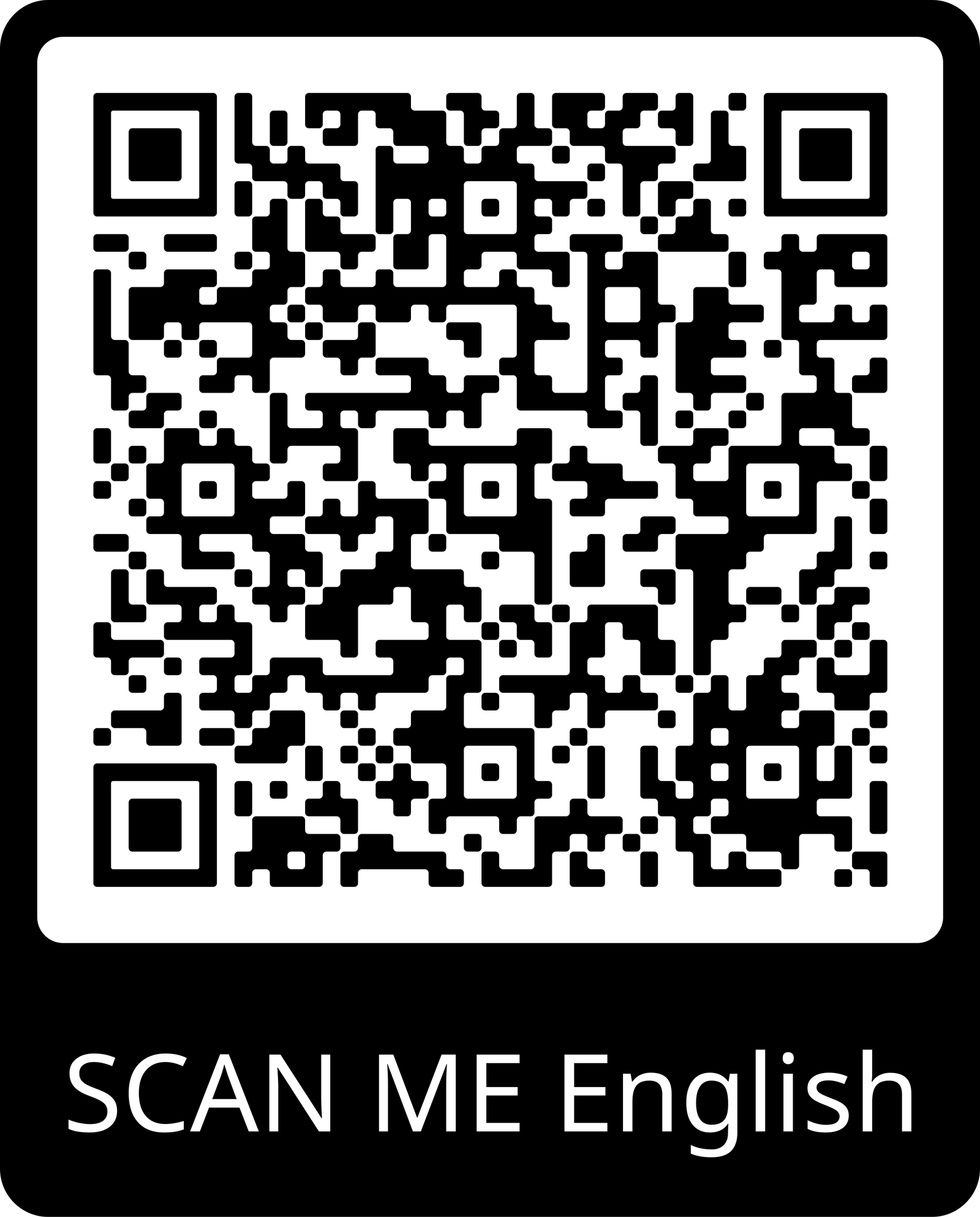 English Support QR Code